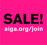 AIGA STUDENT MEMBERSHIP SALE!